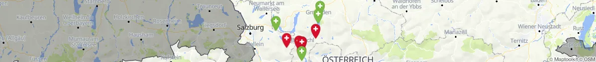 Map view for Pharmacies emergency services nearby Obertraun (Gmunden, Oberösterreich)